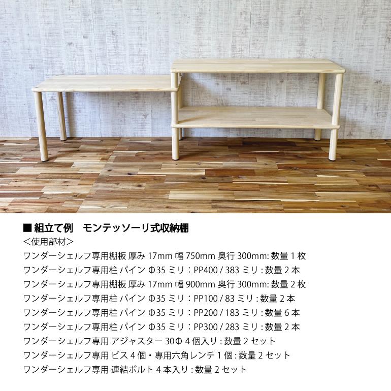 3980円以上のご購入で送料無料！ワンダーシェルフ専用棚板 厚み17mm幅
