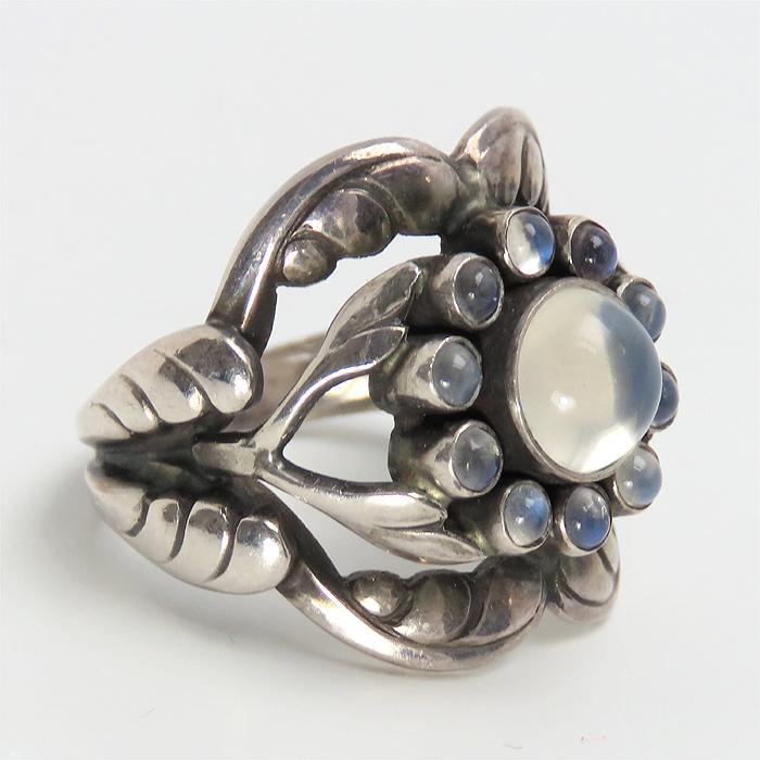 Georg Jensen（ジョージ ジェンセン） 送料無料 リング ムーンストーン