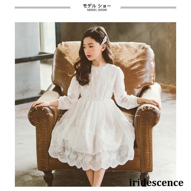 simone rocha× kidsキッズフリル付き白ドレスワンピース simone rocha