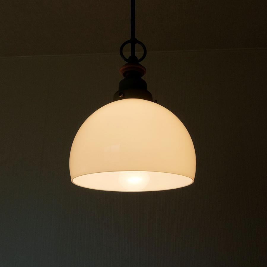 照明 ペンダントライト 後藤照明 鉄鉢硝子セード LED対応 大正ロマン