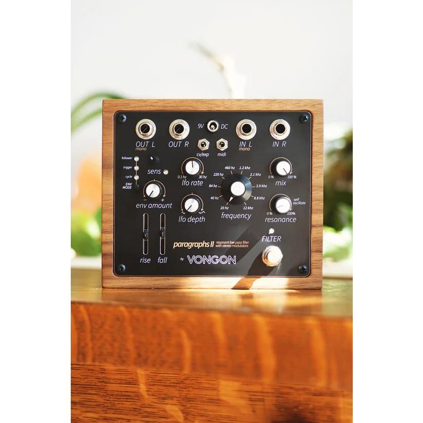 VONGON / PARAGRAPHS II Resonant Low Pass Filter with Stereo