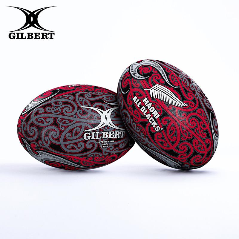 GILBERT ギルバート サポーターボール マオリ・オールブラックス 5号球