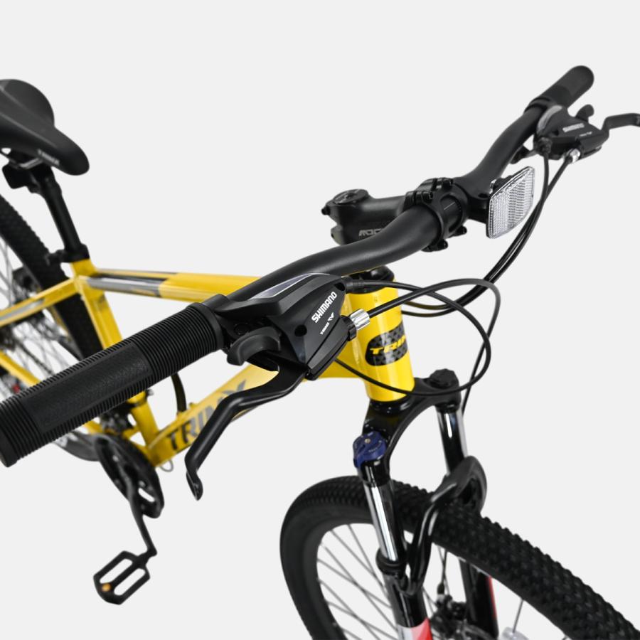 マウンテンバイク Wディスク SHIMANO 21段変速 27.5インチ サス 軽量