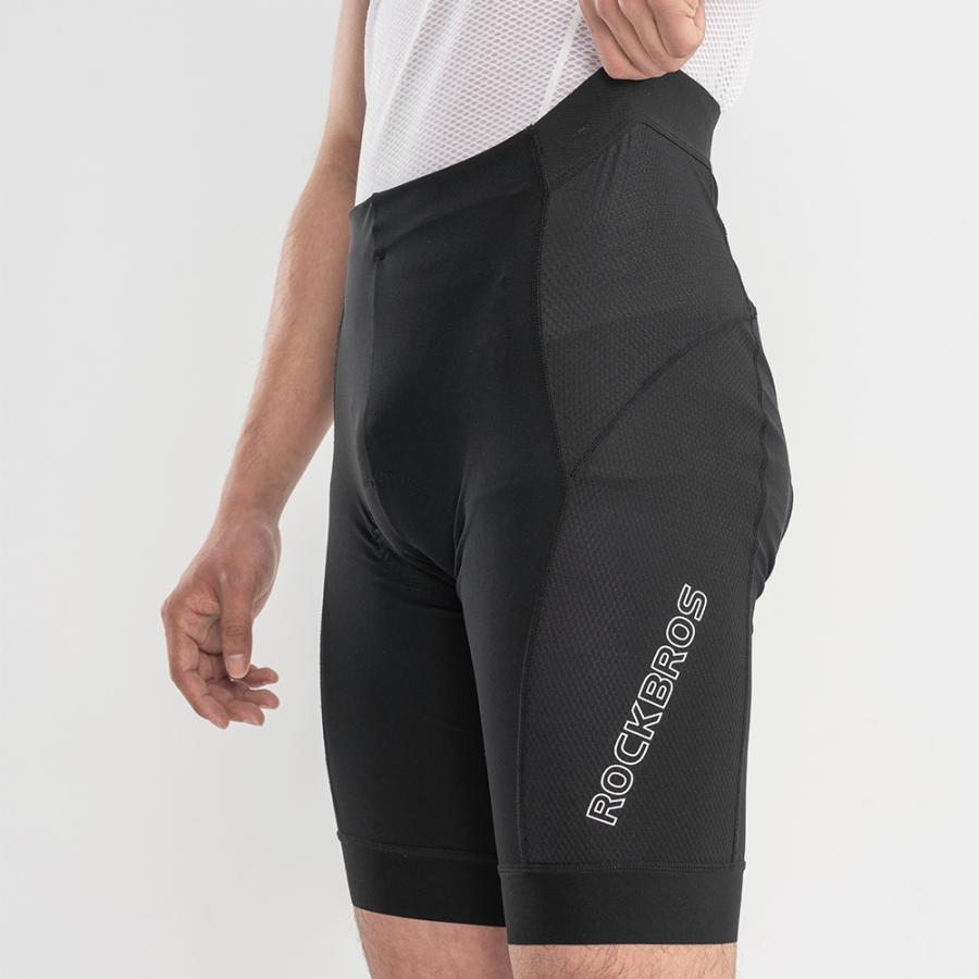 ROCKBROS 自転車 サイクルパンツ メンズ 衝撃吸収パッド付 レーサー