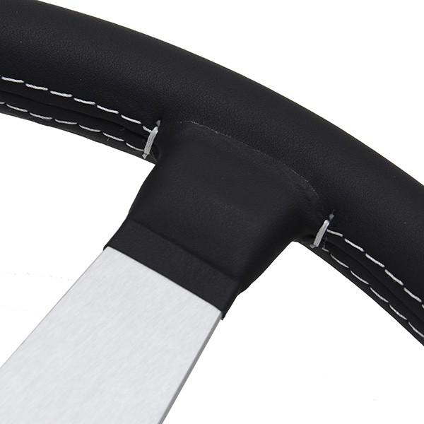 アバルト（ABARTH） ステアリングホイール(3スポーク/シルバー) Type A