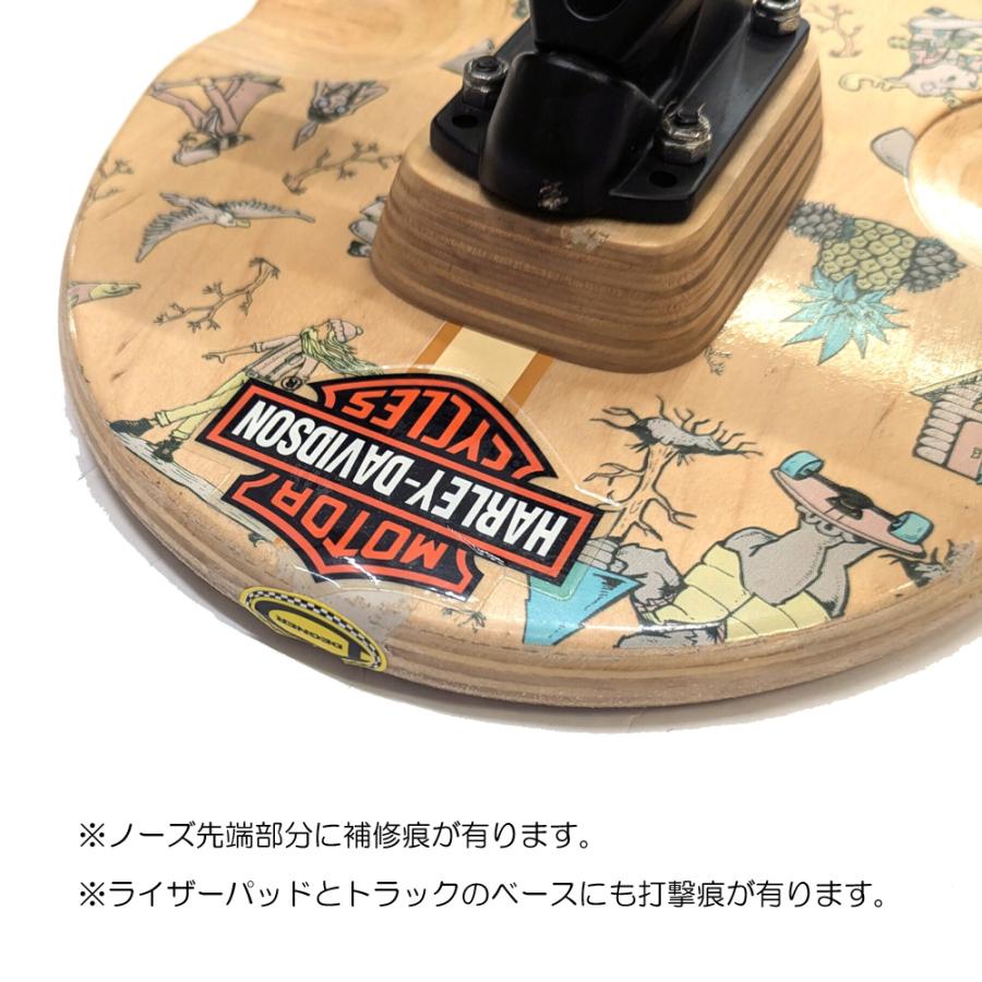 中古 HAMBOARDS スケートボード Logger 152cm ロングスケートボード