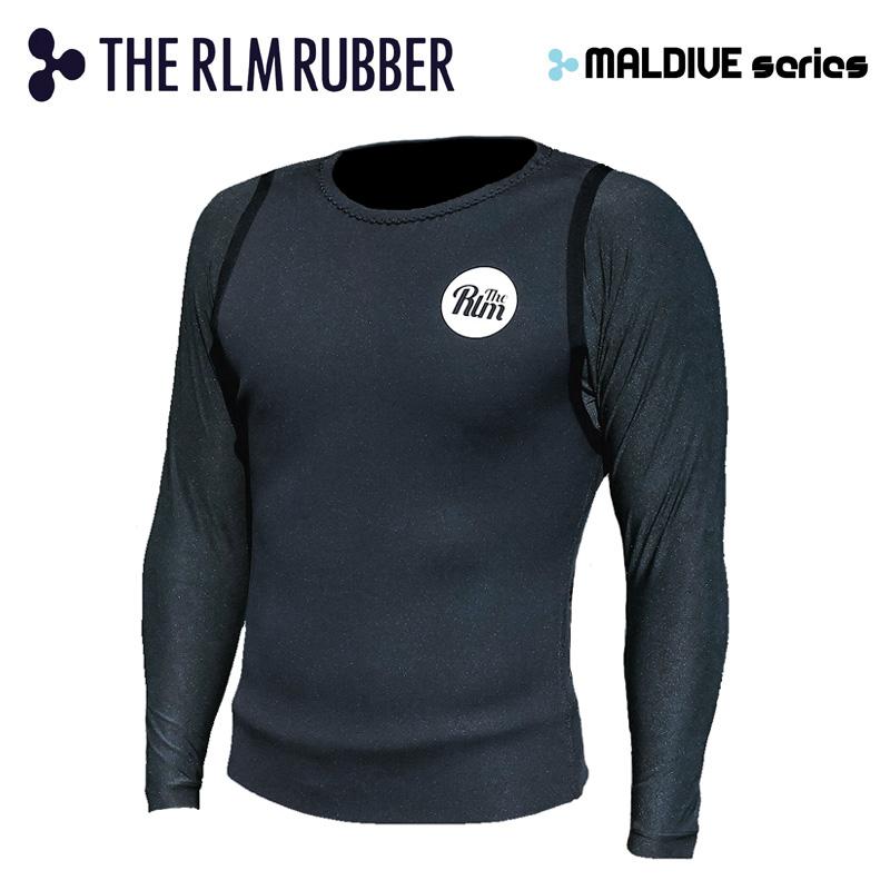 日本製 The RLM Rubber 夏用 ウェットスーツ 1mm 長袖タッパー MALDIVE