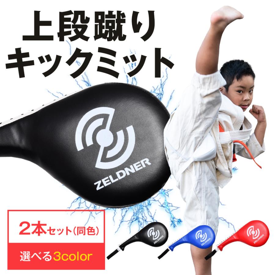 ZELDNER（ゼルドナー） キックミット 上段蹴り 2本セット 空手