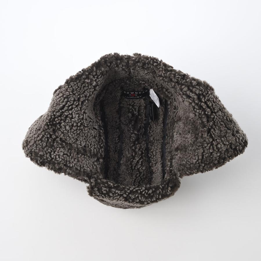 CROWN CAP（クラウンキャップ） フライトキャップ メンズ 秋冬 ボア