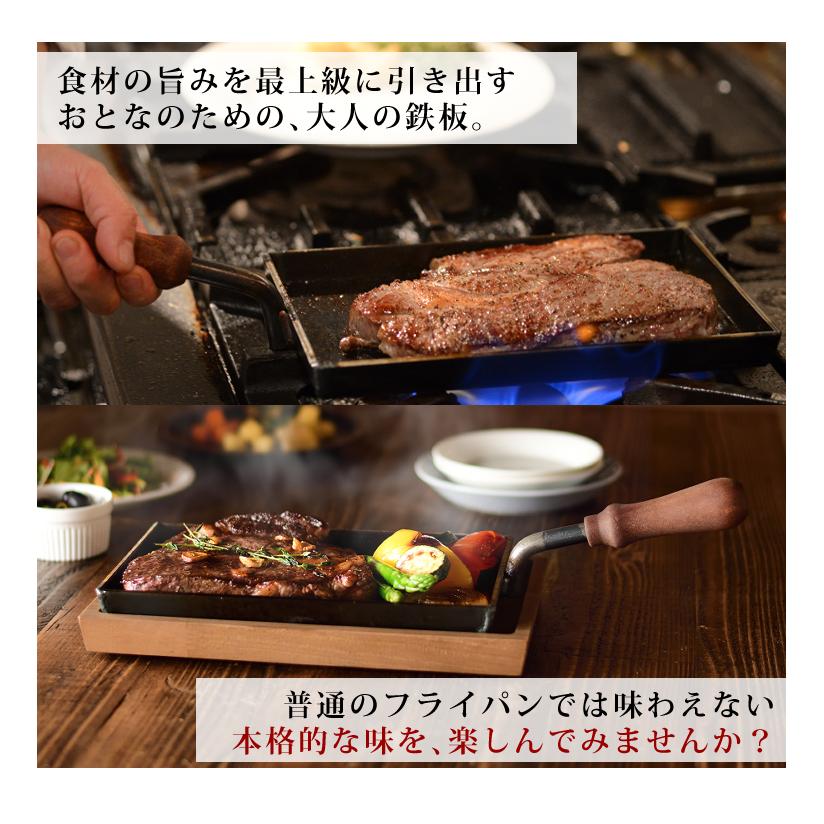 大人の鉄板 IH対応 オークス 日本製 鉄板 小 蓋付き OTS8100 レシピ付