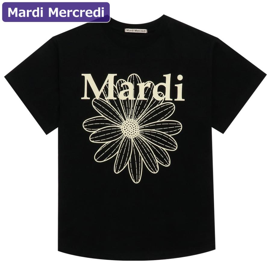 Mardi Mercredi（マルディメクルディ） アパレル Tシャツ BLACK CREAM