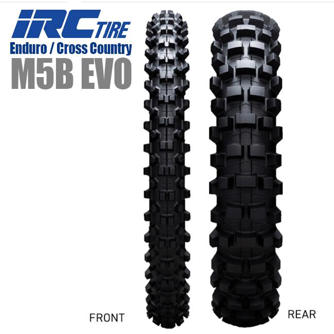 IRC 送料無料 IRC M5B EVO 140/80-18 18inch 70M WT 321698 アイ