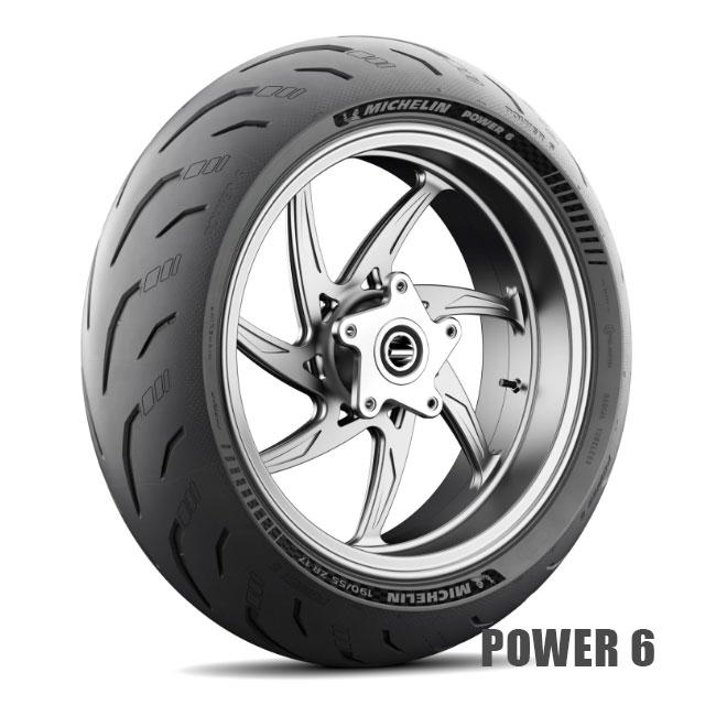 ミシュラン/MICHELIN POWER6 パワー6 120/70ZR17＆190/55ZR17 フロント
