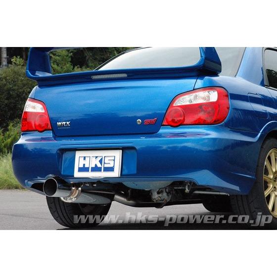 HKS（エッチケーエス） インプレッサ GDB マフラー マフラー形状HP