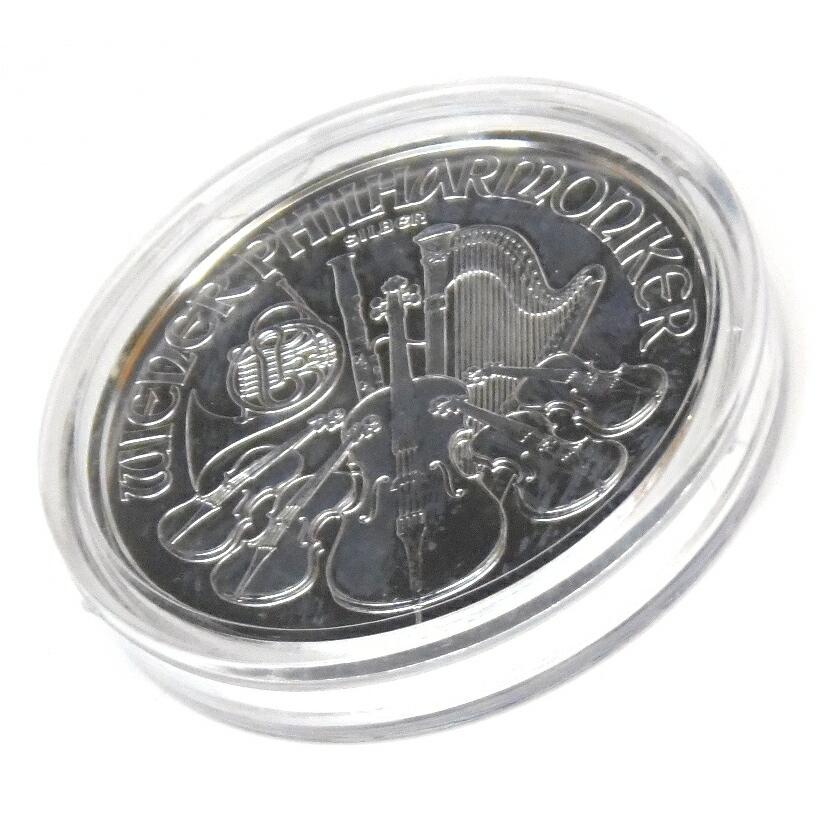 ウィーン銀貨 1オンス 小キズ有 クリアケース入り 1oz 2020年(62289