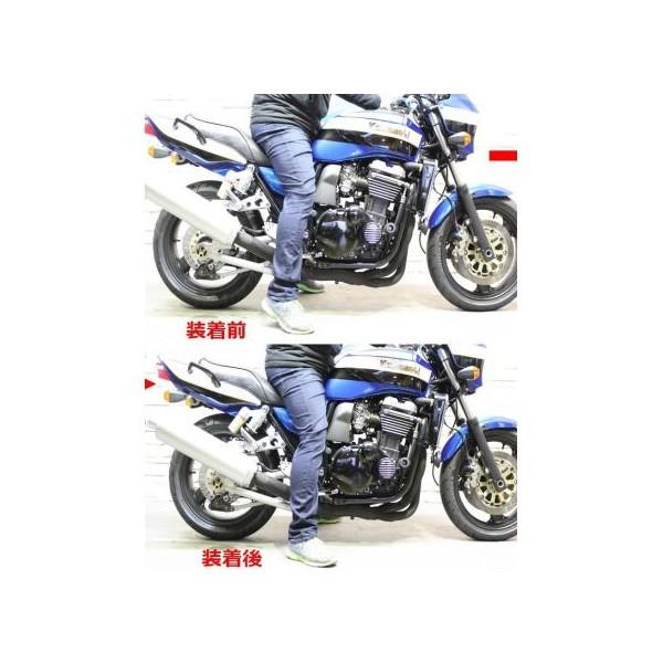 ZRX1200 DAEG（ダエグ） ローダウンリンク（シルバー） U-KANAYA
