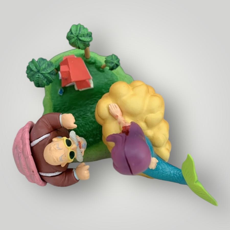 亀仙人＆人魚さん 彩色版 「ドラゴンボールカプセル8〜マジュニアの