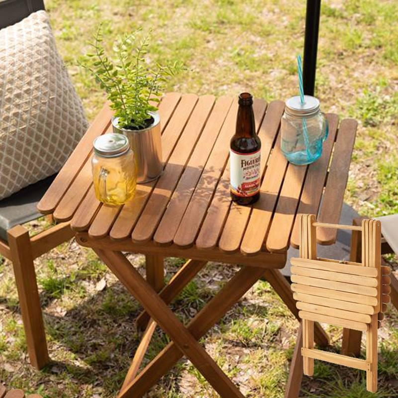 アウトドアテーブル カフェテーブル ダイニングテーブル 折りたたみ