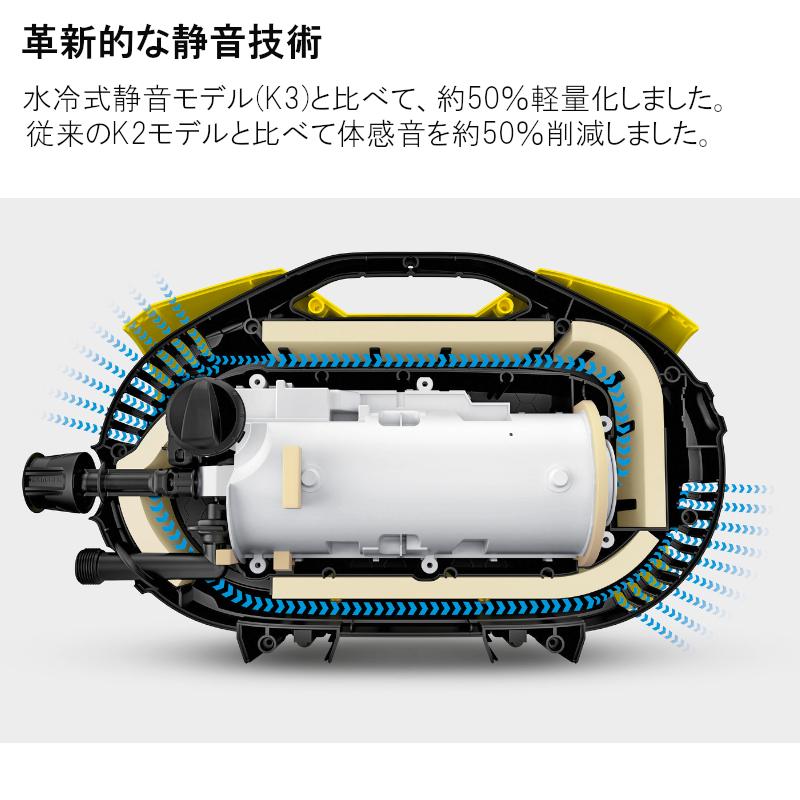 K2 サイレント [即納在庫品] 高圧洗浄機 ケルヒャー K2サイレント