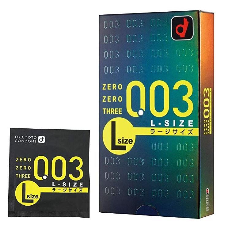 オカモト ゼロゼロスリー 0.03 Lサイズ 10コ入 コンドーム 避妊具