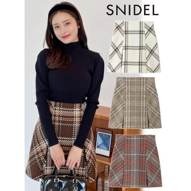 SNIDEL（スナイデル） (10%OFF&300円OFF) Susロービングチェックミニ