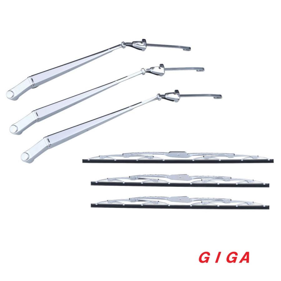 ジェットイノウエ ☆いすず GIGA メッキワイパーセット501363