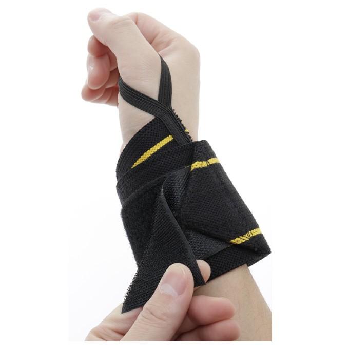 タ*カ様 GOLD'S GYM ループ付きリストラップ&パワーグリップ Sサイズ