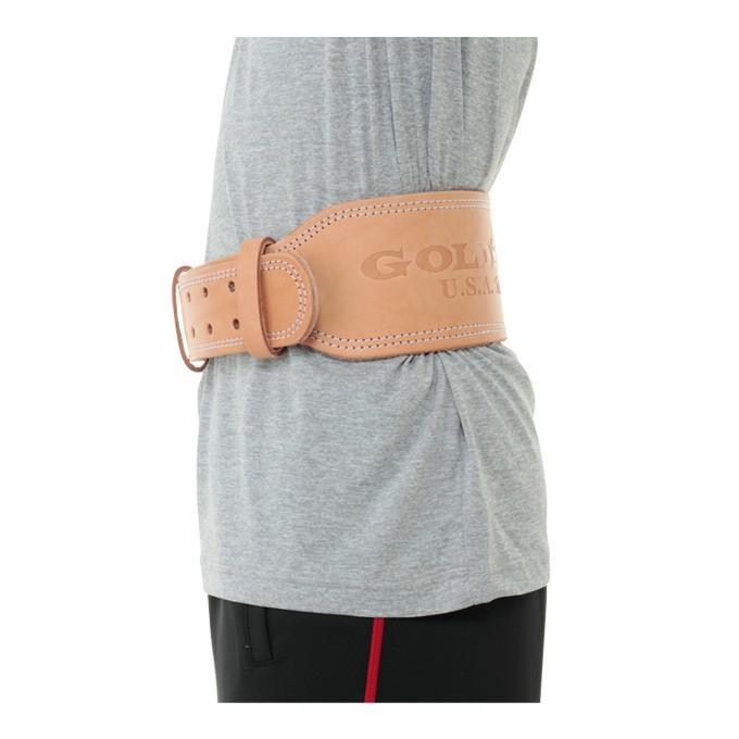 ゴールドジム（GOLD'S GYM） パワーベルト トレーニング器具 EXレザー