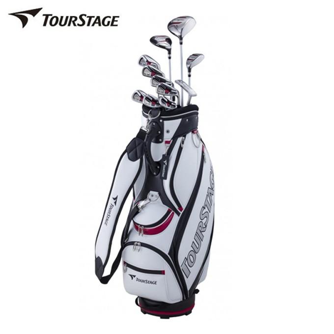 ツアーステージ メンズ ゴルフクラブセット 豪華13本 キャディバック付