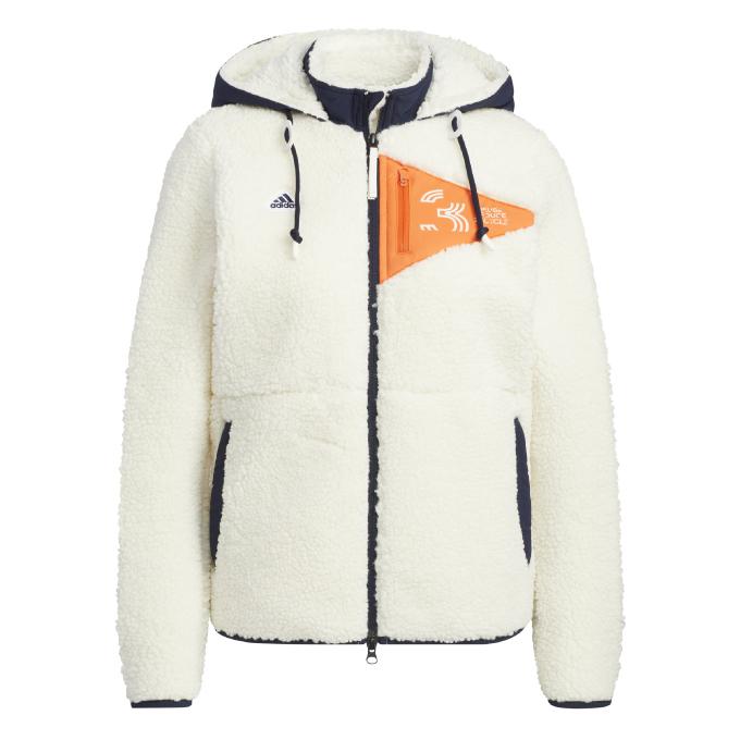 adidas（アディダス） ゴルフウェア ブルゾン レディース ボアフリース