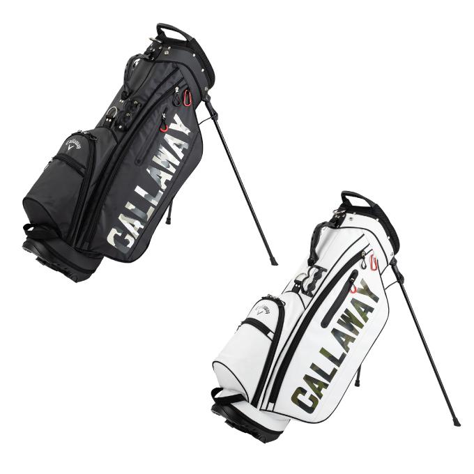 超美品！Callaway SPL-II BLK FW22スタンドキャディバッグ 即納