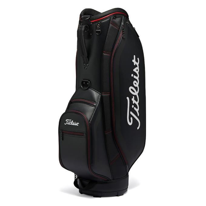 Titleist キャディバッグ 14分割 ブラック/レッド Titleist キャディ