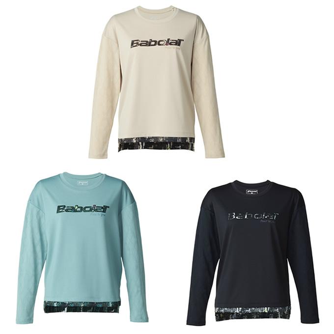 Babolat（バボラ） テニスウェア バドミントンウェア Tシャツ 長袖