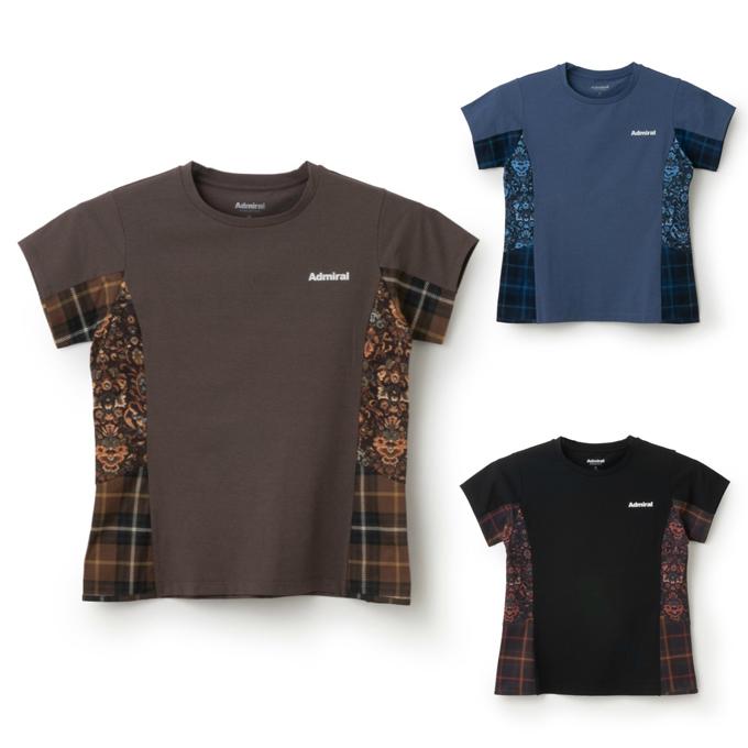 Admiral（アドミラル） テニスウェア Tシャツ 半袖 レディース サイド
