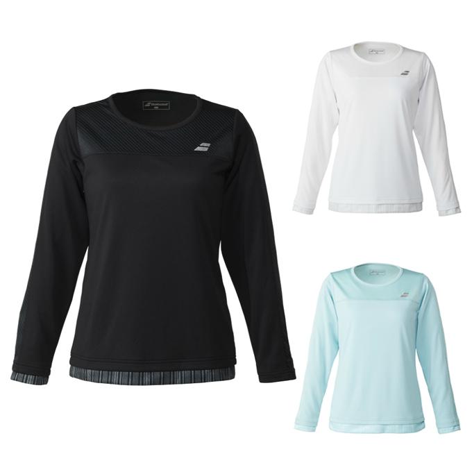 Babolat（バボラ） テニスウェア バドミントンウェア Tシャツ 長袖