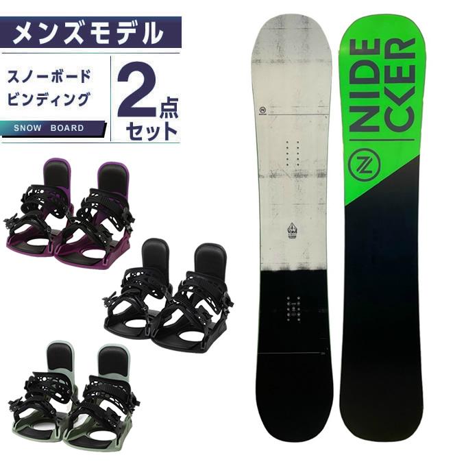 NIDECKER（ナイデッカー） スノーボード 2点セット メンズ レディース