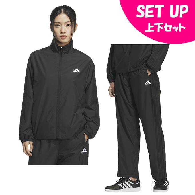 adidas（アディダス） ウインドブレーカー上下セット レディース