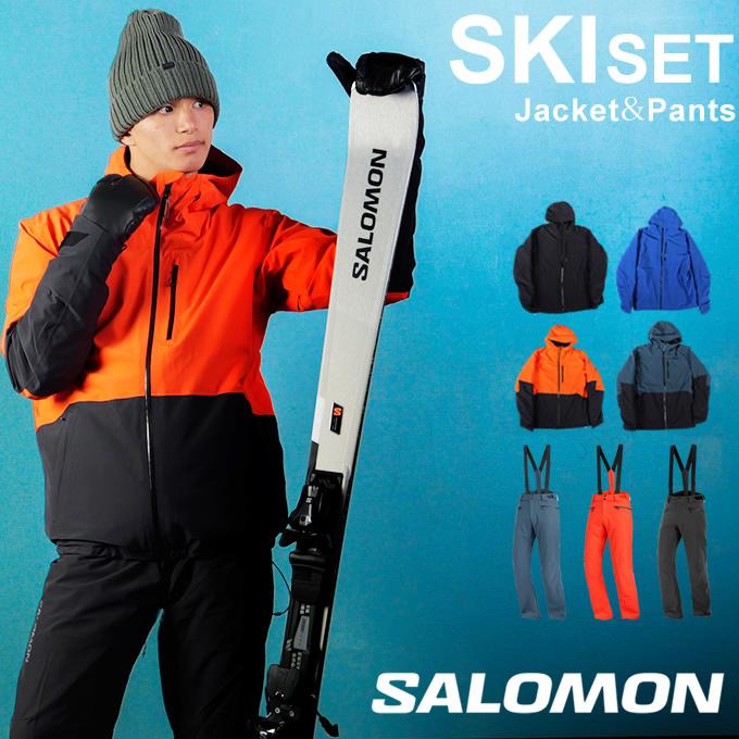 SALOMON（サロモン） スキーウェア 上下セット メンズ HIGHLAND + EDGE