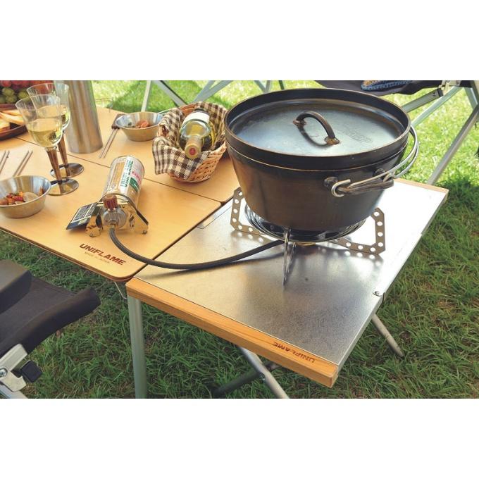 UNIFLAME（ユニフレーム） ☆ユニフレーム アウトドアテーブル 55cm