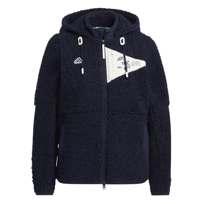 adidas（アディダス） ゴルフウェア ブルゾン レディース ボアフリース