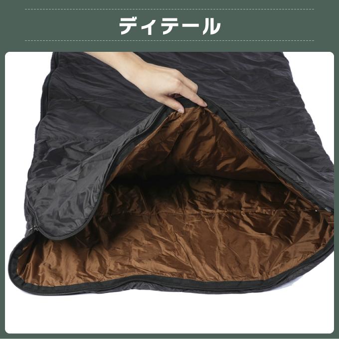NANGA（ナンガ） × ビジョンピークス 封筒型シュラフ IBUKI SQUAREBAG