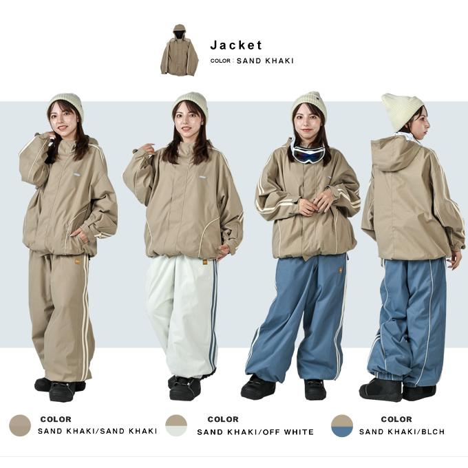 シックスノット(6KNOT) スノーボードウェア 上下セット レディース