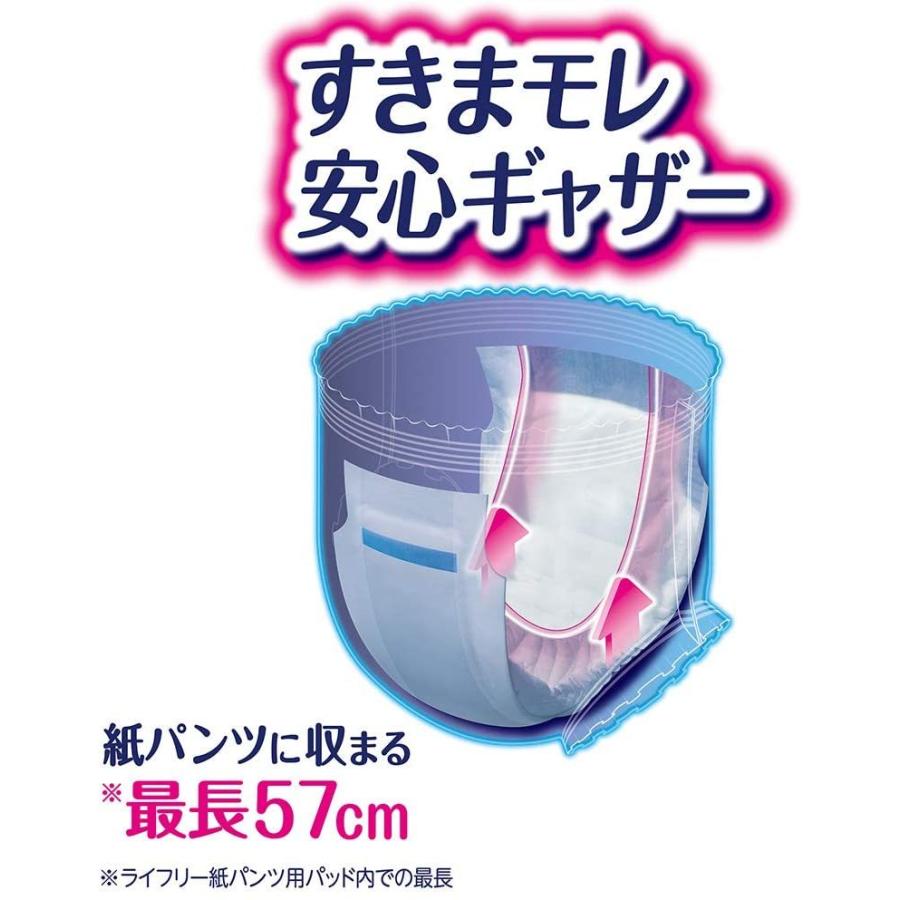 ライフリー ズレずに安心 大人用紙おむつ 8回吸収 紙パンツ用パッド 超