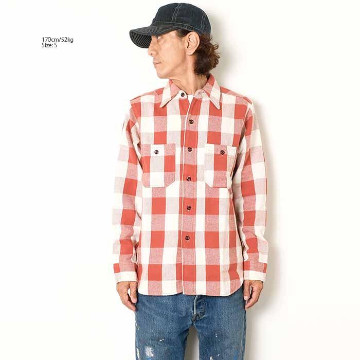 WAREHOUSE（ウエアハウス） WAREHOUSE 3104A-23 Lot.3104 ネルシャツ