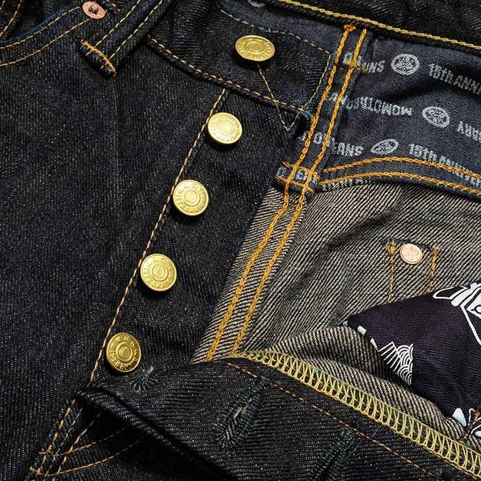 桃太郎ジーンズ（MOMOTARO JEANS） Lot.15THL01 15周年記念モデル 15.7