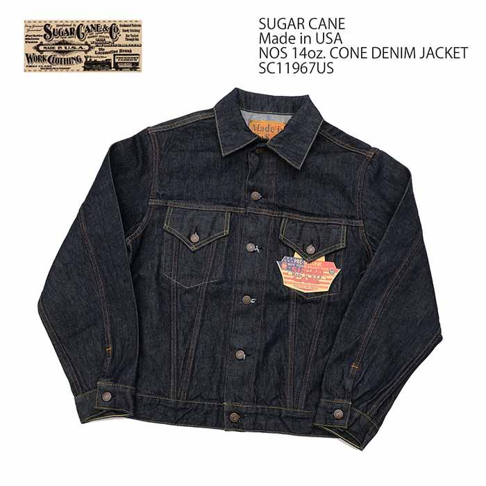 SUGAR CANE シュガーケーン SC11967US 米国製 14オンスコーンデニム
