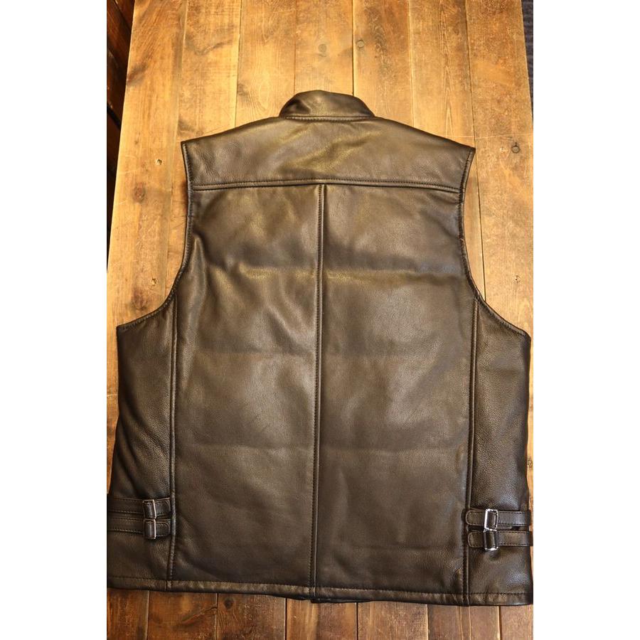 カドヤ（KADOYA） 【RIDERS DOWN VEST】 ライダースダウンベスト