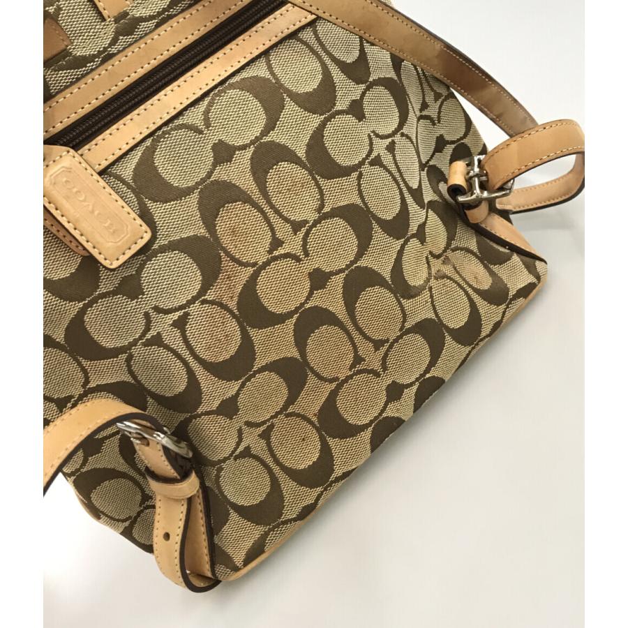 コーチ キャンバスミニリュック 6613 シグネチャー レディース COACH