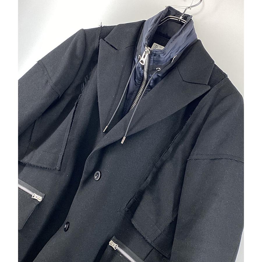 サカイ コート Wool Melton Coat 21AW 21-02616M メンズ SIZE 1 sacai