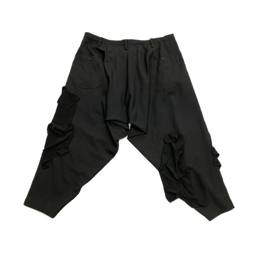 ヨウジヤマモトプールオム パンツ ブラック HJ-P64-100 メンズ SIZE 1